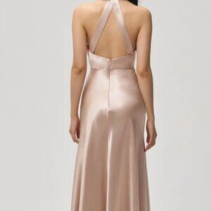 Jenny Yoo Bridesmaids Dress - Blush - Size 0